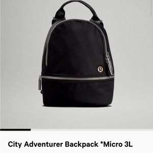 Lululemon, city adventure, backpack micro 3L